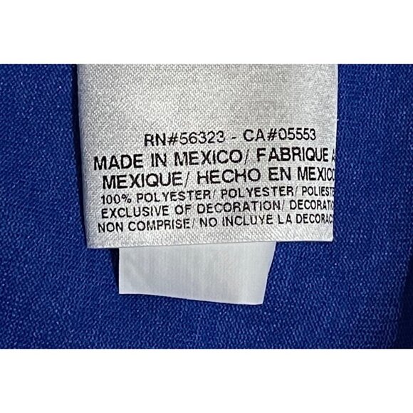 NWT Nike Women's Dallas Short Sleeve Crewneck Tee Royal Blue Size M Medium - Picture 6 of 7